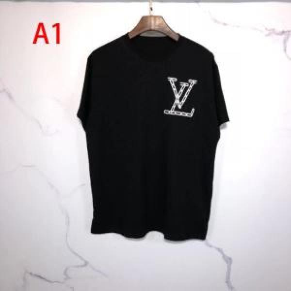 半袖Tシャツ 多色可選 普段使いにも最適なアイテム ルイ ヴィトン LOUIS VUITTON ストリート界隈でも人気