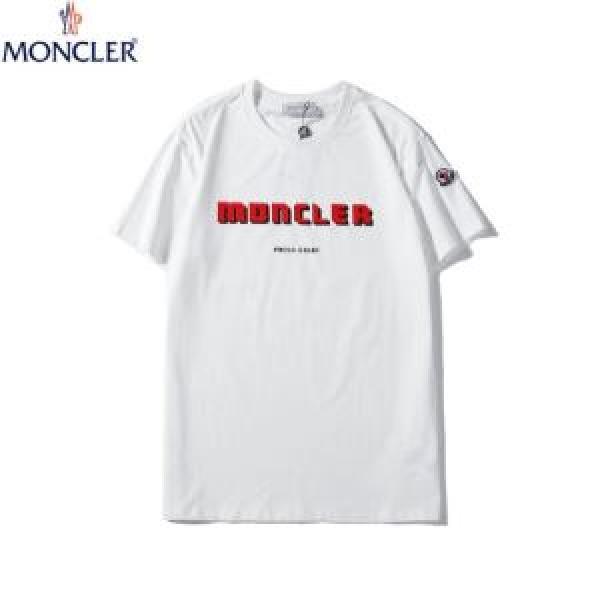 希少入手困難MONCLERモンクレール アーケード Tシャツ 使いやすい 2026年の新作アイテム 品質保証 ブラック ホワイト