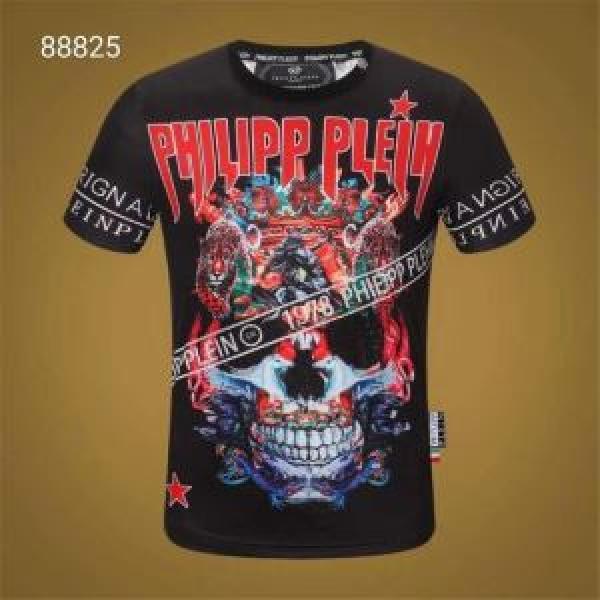 今なお素敵なアイテムだ フィリッププレイン 大幅割引価格 PHILIPP PLEIN 半袖Tシャツ 今年の春トレンド