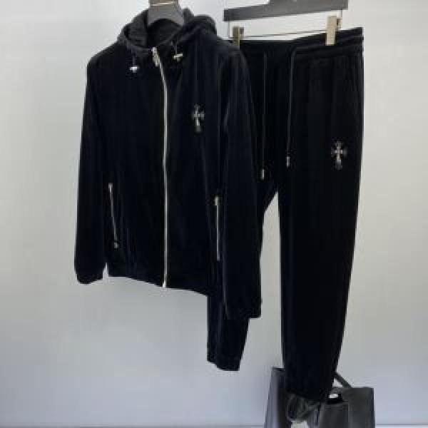 クロムハーツ CHROME HEARTS 今なお素敵なアイテムだ 上下セット 20SS☆送料込