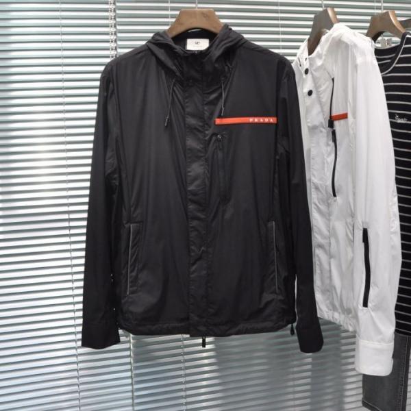 ランキング1位 PRADA 通販ダブルテクニカルジャージー ジャケット プラダ コピー ナイロンコート 2026モデルトレンド新作