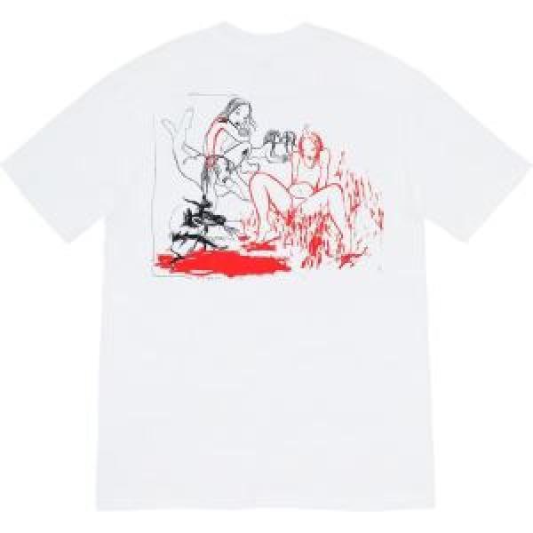 さらに魅力的 2色可選  Tシャツ/半袖 Supreme FW19 Week7 Heroines Tee  １点限り！VIPセール