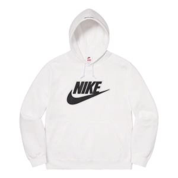 エレガントな雰囲気 3色可選 Supreme Nike Leather Hooded Sweatshirt 2026話題の商品 スタイルアップ