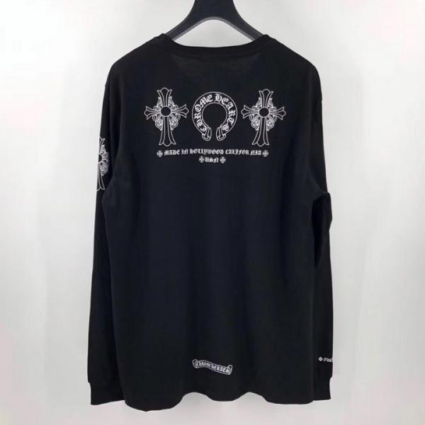2色可選 長袖 /ロンT おしゃれに大人の必見 クロムハーツ CHROME HEARTS 20SS☆送料込