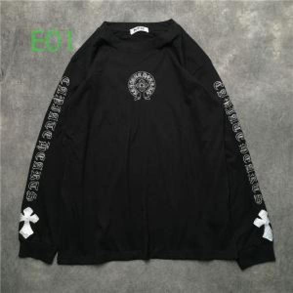 20SSトレンド  長袖 /ロンT 2色可選 確定となる上品 クロムハーツ CHROME HEARTS