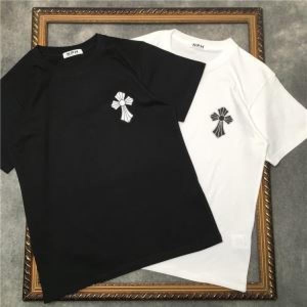 CHROME HEARTS 2色可選 普段のファッション 半袖Tシャツ クロムハーツ  大人気のブランドの新作