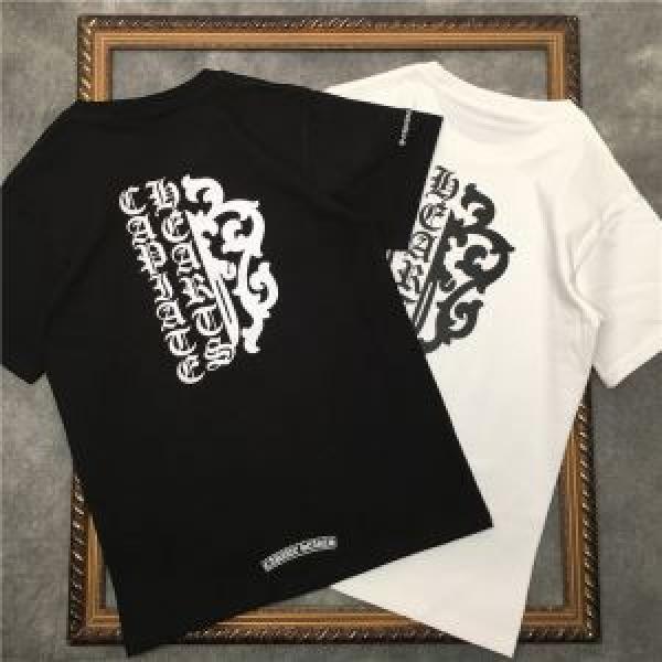 クロムハーツ CHROME HEARTS 2色可選 ファッションに取り入れよう 半袖Tシャツ 限定アイテム特集