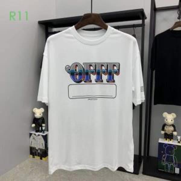 2026モデル 2色可選 海外でも人気なブランド Off-White オフホワイト 半袖/Tシャツ 高級感のある素材