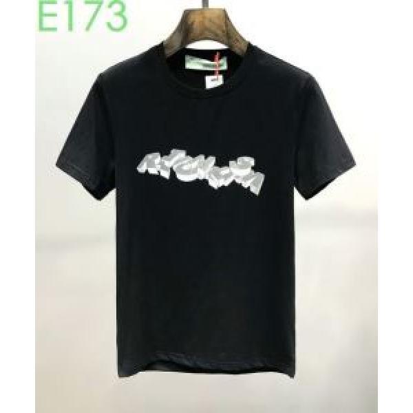 2025話題の商品 2色可選 Off-White半袖/Tシャツ 高級感のある素材 オフホワイト