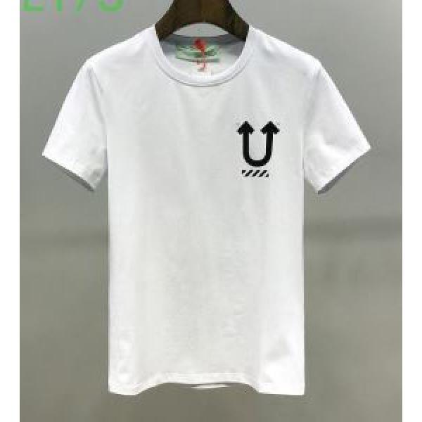 2026モデル Off-White  2色可選 この時期の一番人気はオフホワイト 半袖/Tシャツ さらに魅力的