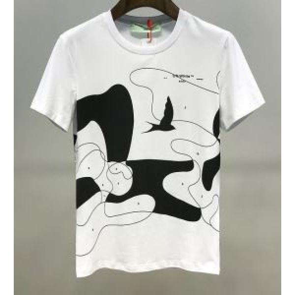 2色可選 2026年春夏コレクション Off-White オフホワイト 普段使いにも最適なアイテム 半袖/Tシャツ