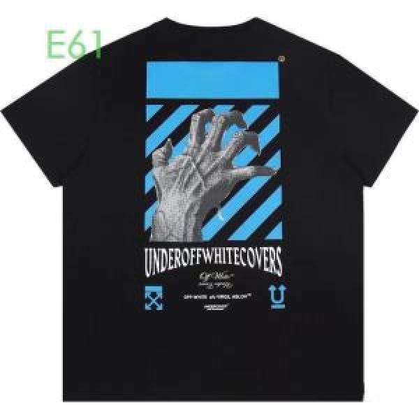 上品に着こなせ 2色可選 Off-White オフホワイト 2025SS人気 半袖/Tシャツ 春夏コレクション新品