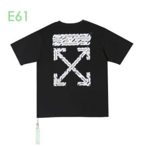 2色可選 程よい最新作 Off-White オフホワイトおしゃれに大人の必見 半袖/Tシャツ 20新作です