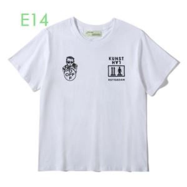 VIP価格SALE 2色可選 Off-White オフホワイトおしゃれ刷新に役立つ 半袖/Tシャツ