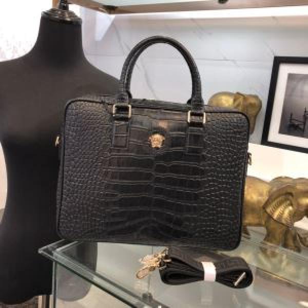 激安2026春夏ヴェルサーチ メデューサ バッグ 値段 ビジネスシーンVERSACE ブリーフケース 安い コピー 収納性抜群.82.