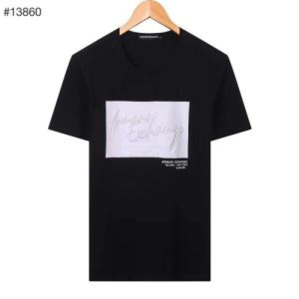 ファッショニスタを中心に新品が非常に人気 多色可選 アルマーニ ARMANI 2026春新作 半袖Tシャツ