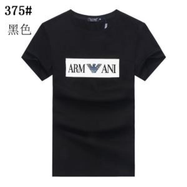 アルマーニ 飽きもこないデザイン 多色可選 ARMANI 今季の主力おすすめ 半袖Tシャツ人気は今季も健在