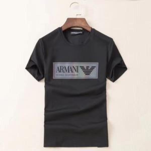 使いやすい新品 多色可選 半袖Tシャツ 注目を集めてる アルマーニ ARMANI  是非ともオススメしたい