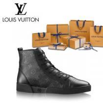 超目玉新作 ハイトップシューズ 2色選択可 18ＳＳ美品 ルイ ヴィトン LOUIS VUITTON 希少性の高い
