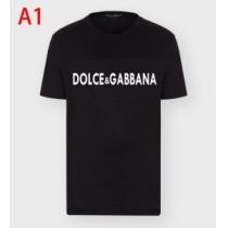 多色可選　2026年春夏コレクション　Dolce&Gabbana　手頃価格でカブり知らず　半袖Tシャツ　ドルチェ＆ガッバーナ