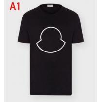 人気ランキング最高MONCLER Geniusプリント ｔシャツ モンクレール コピー メンズ 着こなしコットンウェア コーディネート 黒