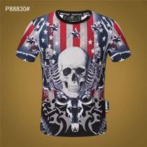 20SS☆送料込 フィリッププレイン 老舗ブランド PHILIPP PLEIN 半袖Tシャツ 破格値