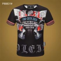 確定となる上品 半袖Tシャツ 取り入れやすい フィリッププレイン PHILIPP PLEIN
