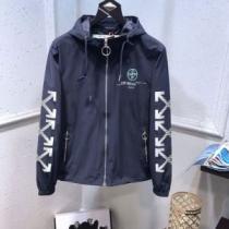 Off-White DAIG VARSITY BOMBER オフホワイト コピー ウィンドブレーカー サイズ 着こなし ストリート おしゃれ ジャケット