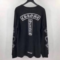 2色可選 CHROME HEARTS ファッションに取り入れよう クロムハーツ 2026話題の商品  長袖 /ロンT