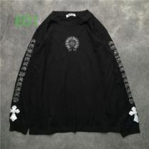 20SSトレンド  長袖 /ロンT 2色可選 確定となる上品 クロムハーツ CHROME HEARTS