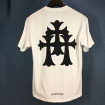 2026話題の商品 2色可選 半袖Tシャツ クロムハーツ 飽きもこないデザイン CHROME HEARTS