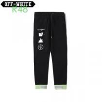 2色可選 Off-White オフホワイト 根強い人気新品 スエットパンツ 幅広いシーンに活躍
