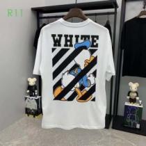 Off-White オフホワイト20SS☆送料込 半袖/Tシャツ 非常にシンプルなデザインな