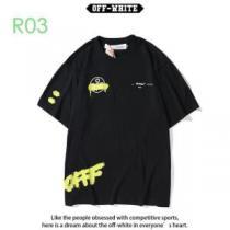 3色可選 2025モデル  Off-White 狙える優秀アイテム オフホワイト 半袖/Tシャツ 大人気のブランドの新作