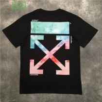 半袖/Tシャツ 2色可選 20新作ですOff-White 普段見ないデザインばかり オフホワイト  海外でも大人気