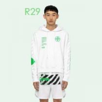 20SS☆送料込 2色可選 Off-White オフホワイト 質の高い新品パーカー 非常にシンプルなデザインな
