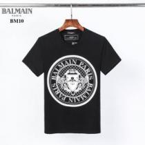 半袖Tシャツ 2色可選 シンプルなファッション バルマン スタイルアップ BALMAIN  2026モデル