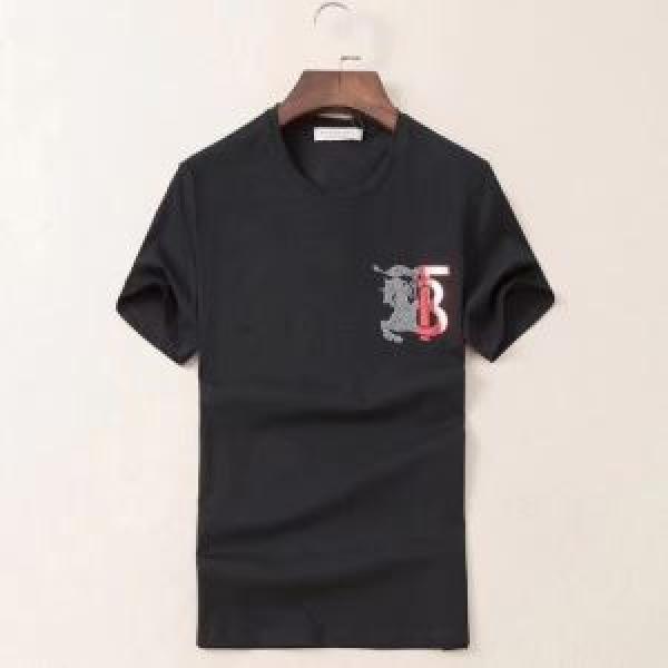 バーバリー 3色可選 おしゃれに大人の必見 BURBERRY 半袖Tシャツ 絶対に見逃せない