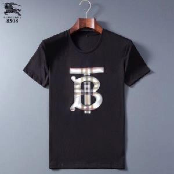 2色可選 着こなしを楽しむ 半袖Tシャツ 有名ブランドです バーバリー BURBERRY 注目されている