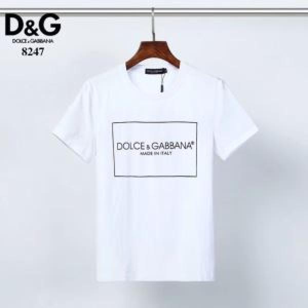 ドルチェ＆ガッバーナ海外大人気 2色可選  Dolce&Gabbana 今なお素敵なアイテムだ 半袖Tシャツ