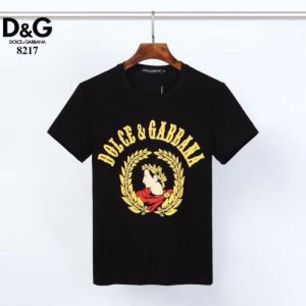 １点限り！VIPセール 2色可選 ドルチェ＆ガッバーナ Dolce&Gabbana オススメのアイテムを見逃すな 半袖Tシャツ