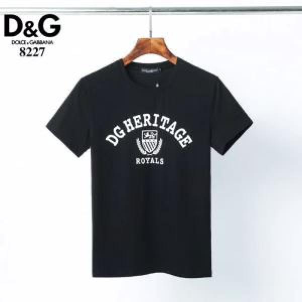 Dolce&Gabbana  2色可選 20新作です 半袖Tシャツ ストリート界隈でも人気 ドルチェ＆ガッバーナ
