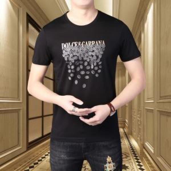 どのアイテムも手頃な価格で 半袖Tシャツ 3色可選 ストリート系に大人気 ドルチェ＆ガッバーナ Dolce&Gabbana