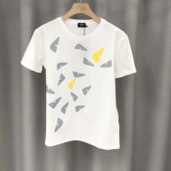 2色可選 安心安全人気通販 フェンディ FENDI 20新作です 半袖Tシャツ ストリート界隈でも人気