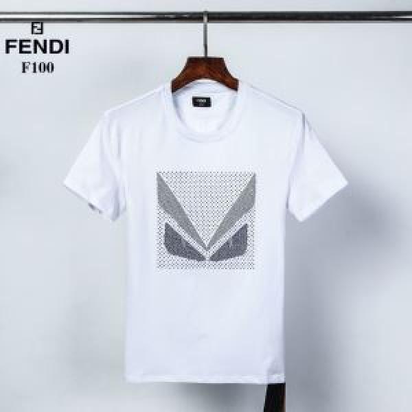お値段もお求めやすい フェンディ 2色可選 FENDI ランキング1位  半袖Tシャツ 愛らしい春の新作