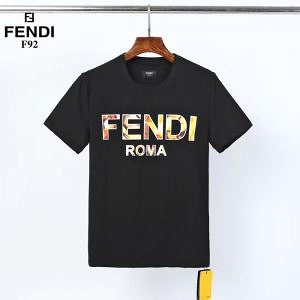 2026話題の商品 フェンディ2色可選  FENDI 今季の主力おすすめ 半袖Tシャツ人気は今季も健在