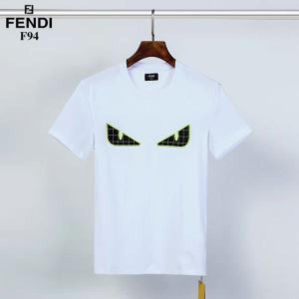 2色可選 フェンディ幅広いアイテムを展開  FENDI高級感のある素材 半袖Tシャツ 2026年春限定