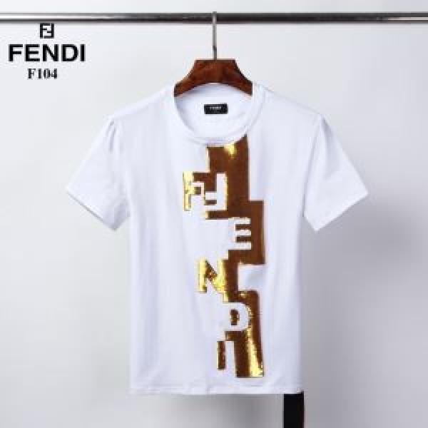 海外大人気 フェンディ2色可選  FENDI 今なお素敵なアイテムだ 半袖Tシャツ 大幅割引価格