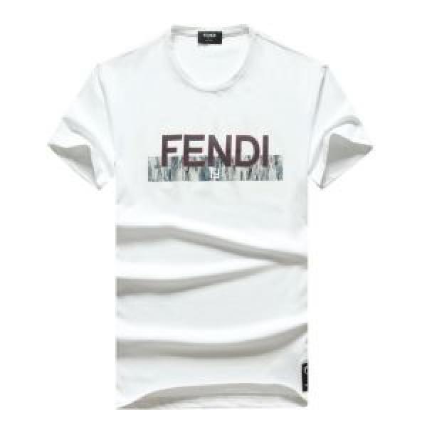 20SS☆送料込 2色可選 半袖Tシャツ 累積売上総額第１位 フェンディ FENDI  破格値