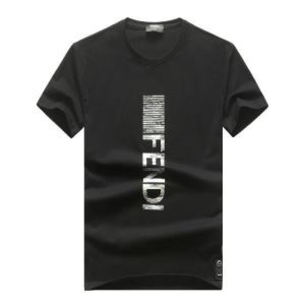 大人気のブランドの新作 半袖Tシャツ 3色可選 普段のファッション フェンディ取り入れやすい  FENDI